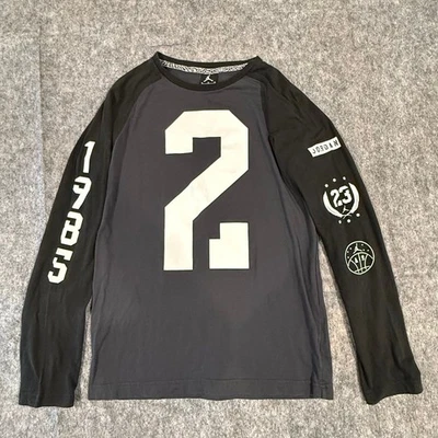 Rare Jordan Raglan Long Sleeve Shirt Boys XL or Men's Small - Image 1 of 4