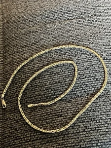 10k Gelbgold 22,25" Seil Kette Halskette 6,7 Gramm - Bild 1 von 2