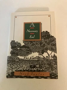Necessary End by Nick Taylor (1994, Hardcover) 1st Printing w/Protective Cover - Picture 1 of 4