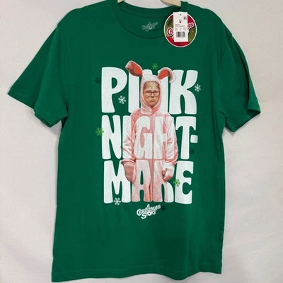 Camiseta Pesadilla Rosa A Christmas Story Talla Mediana Nueva Con Etiquetas Foto 1 de 4