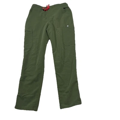 Figs Yola Womens Size Small Petite s/p Green Scrub Pant Drawstring S2 - Image 1 of 4