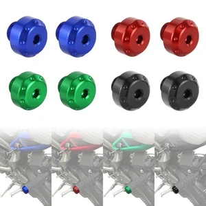 Rear Crash Bar Engine Protection Collision End Caps Replacement Accessories Kit - Bild 1 von 26