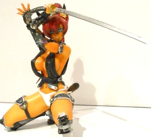 Yamoto Tandem Twin Animal Girls Lynx Emerald Statue - Foto 1 di 4