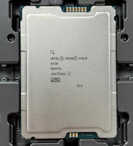 Processore CPU server Intel Xeon Gold 6430 2,1 GHz 32 core 64 thread 60 MB 270 W - Foto 1 di 2
