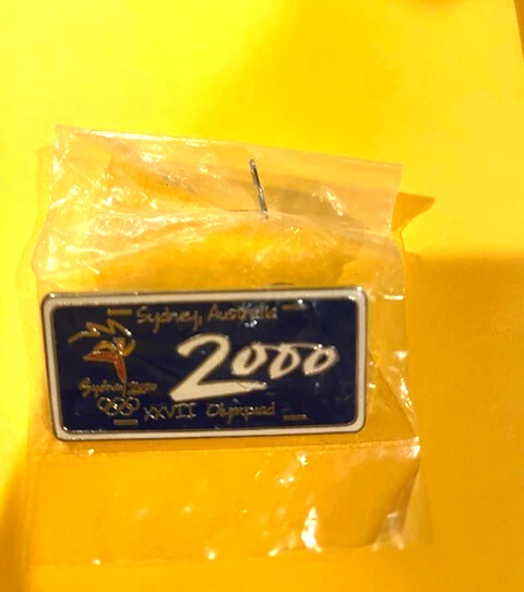 PIN OLÍMPICOS DE SIDNEY MATRÍCULA RUNNING MAN LOGO EDICIÓN LIMITADA 500 Foto 1 de 1