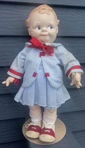 Vintage Jesco Cameo 15" Boy Kewpie Doll Scootles Marked Neck 1964 - Picture 1 of 8