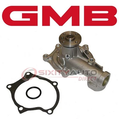 GMB Water Pump for 1990-1994 Plymouth Laser 2.0L L4 - Coolant Antifreeze mg Foto 1 de 4