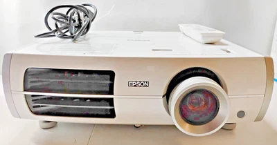 EPSON- POWERLITE HOME CINEMA 8350-3LCD PROJECTOR, XV COLOR W/ HDMI, REMOTE  (BT) - Image 1 of 4