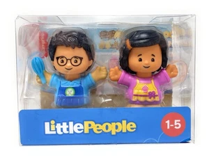 Fisher Price Little People 2pk Chef, Baker Figures, HBW70/DVM92 NEW - Picture 1 of 2