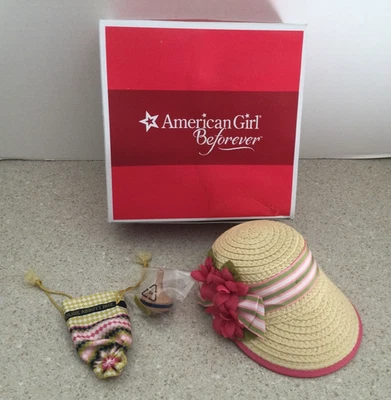 American Girl Caroline's Meet Accesorios Muñeca Gorro Sombrero Top F1308-AF1B Foto 1 de 4
