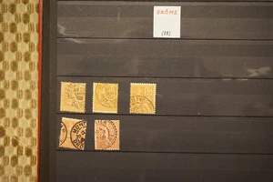 DEP-25-20-1: lot d'oblitérations du XXè siècle du département DROME - Imagen 1 de 1