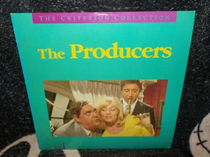 The Producers Criterion Widescreen Laserdisc LD Mel Brooks Free Ship $50 - Picture 1 of 2