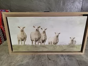 Ashland Holz Schaf Bild - Bild 1 von 4