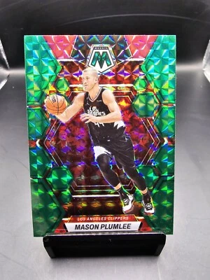 2022-23 Panini Mosaic Mosaic Green #134 Mason Plumlee - Clippers  - Image 1 of 2