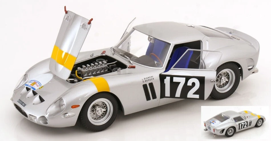 MODELLINO AUTO STATICO KK SCALE FERRARI 250 GTO WINNER TOUR DE FRANCE 1964 1/12 - Immagine 1 di 1