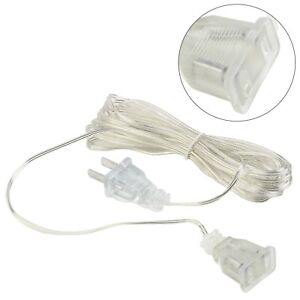 Extension Cord Light String Living Room Outdoor Power Wire Transparent