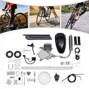 Für Motorisierte Fahrrad E-Bike 80ccm 2-Takt Benzinmotoren Motor Kit Einzylinder - Bild 1 von 9