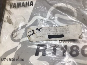 Yamaha RT180G Owners Manual. LIT-11626-09-66. Still in plastic. - Bild 1 von 3