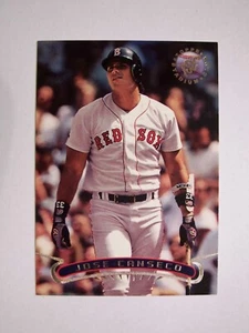 1996 Topps Stadium Club #342 JOSE CANSECO (Boston Red Sox) - MT! WOW! L@@K! - Picture 1 of 1