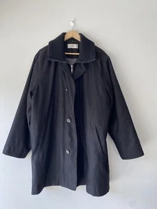 Geoffrey Beene Coat Men’s Sz Large 2 In 1 Trench Jacket Winter Lined Wool - Picture 1 of 16