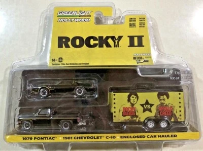 Camión Pontiac 2021 Greenlight 1:64 1981 nuevo Chevrolet C10 1979 "Rocky 2" muy buen estado Foto 1 de 2