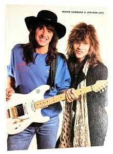 BON JOVI AND RICHIE SAMBORA / REVISTA PINUP PÁGINA COMPLETA RECORTE (7) - Imagen 1 de 1