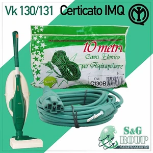 ELEKTROKABEL STAUBSAUGER VORWERK KOBOLD VK130 131 VERSTÄRKT 10 Meter - Bild 1 von 1