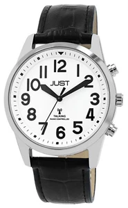 Sprechende Armbanduhr Funkuhr Zeitansage Zeit Ansage Senioren Sehbehindert Funk - Bild 1 von 4
