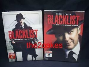 The BLACKLIST Season 1-2 Complete TV Show DVds First Second James Spader - Picture 1 of 6