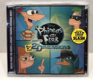 Phineas und Ferb in der 1. und 2. Dimension CD Disney Kanal neu versiegelt - Bild 1 von 3