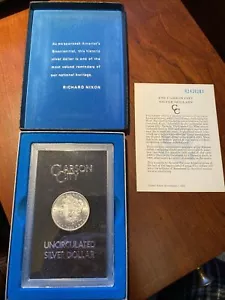 1882 CC Morgan Silver Dollar w/box and COA - Picture 1 of 4