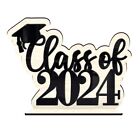 Class Of 2024 Graduation Table Decoration Exquisite Wooden Centerpiece