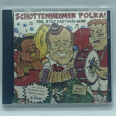 The Step Brothers Band "Schottenheimer Polka!" CD 1994 OOP KC Chiefs Football - Image 1 of 4