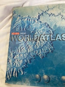 Collins World Atlas 2001 Printed Italy Hardcover Book - Picture 1 of 11