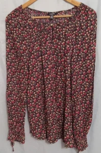 Chaps Women’s Floral Blouse Size XL - Picture 1 of 3