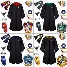 Harry Potter. Kostüm Robe Mantel Umhang Krawatte Gryffindor Slytherin Ravenclaw.