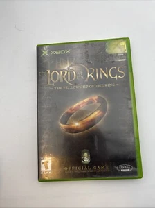 El Señor de los Anillos Comunidad del Anillo XBOX Caja Sin Manual - Imagen 1 de 6
