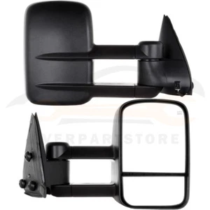 2 Pcs Power Heated Door Towing Mirrors For 1999-2002 Chevy Silverado 1500 - Picture 1 of 6
