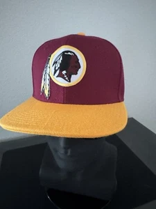 Classic Retro Throwback Washington Redskins Skins Logo Adult Size Snapback Hat - Picture 1 of 11