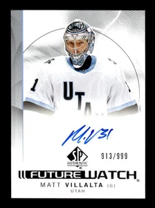 2024-25 SP Authentic #189 Matt Villalta #/999 - Picture 1 of 2