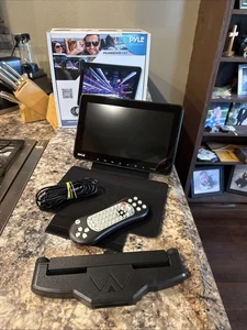 Pyle Universal Car Headrest Mount 10.5 Inch Player PLHRDVD103 LIGHT SCRATCHES 👀 - Picture 1 of 16