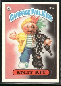 1985 Garbage Pail Kids Series 2 #81a Split Kit 1 Star Glossy Back* NM+ - Picture 1 of 2