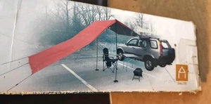 Toldo para sombra de coche con puerta trasera SUV - Toldo portátil para vehículo de camping deportivo 18’x6’ - Imagen 1 de 4