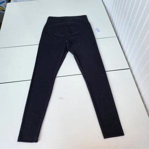 NWT Old Navy Active Women's Ribbed Stretch Black Maternity Leggings Size M - Picture 1 of 12
