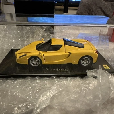 Kyosho Ferrari Enzo Yellow 1/43 Scale Model Car Kyosho Ferrari Series — 第 1/4 张图片