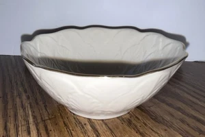 Lenox Ivory with Gold Trim Trinket Candy or Nut Bowl Made In USA - Picture 1 of 6