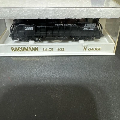 Maniquí Central Penn Bachmann Gp40 de Colección Escala N Nuevo de Lote Antiguo Foto 1 de 2