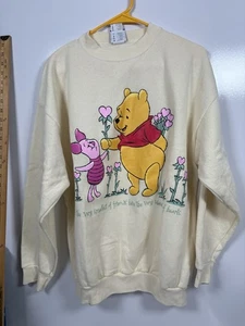 Vintage 90s Winnie the Pooh & Piglet Crewneck Sweatshirt XL - Bild 1 von 10