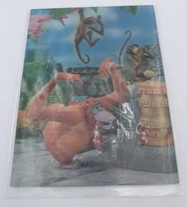 WALT DISNEY KING LOUIE THE JUNGLE BOOK 3D POSTCARD - Picture 1 of 2