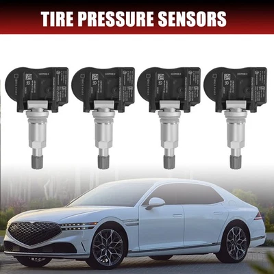 4PC 52933-D4100 Tire Pressure Monitor Sensor TPMS For Hyundai KIA SPORTAGE NIRO — 第 1/4 张图片